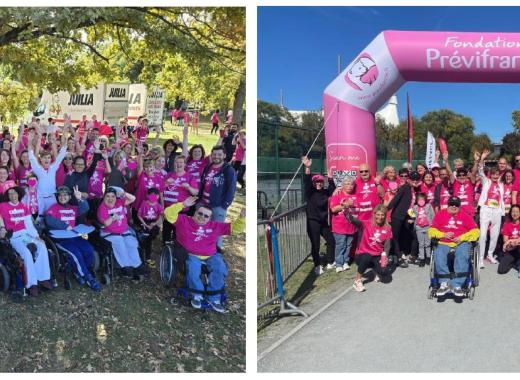 Octobre Rose : Réso, solidaire de la lutte contre le cancer du sein et ceux liés aux papillomavirus.