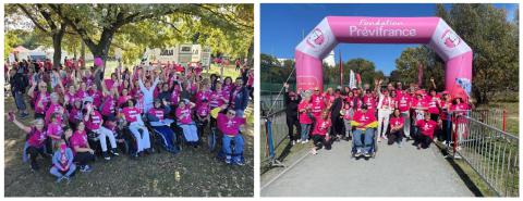 Octobre Rose : Réso, solidaire de la lutte contre le cancer du sein et ceux liés aux papillomavirus.